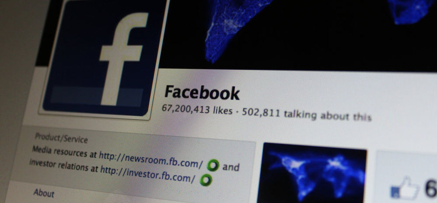 Image: PHOTO: Facebook homepage. (photo via Flickr/Christoper)