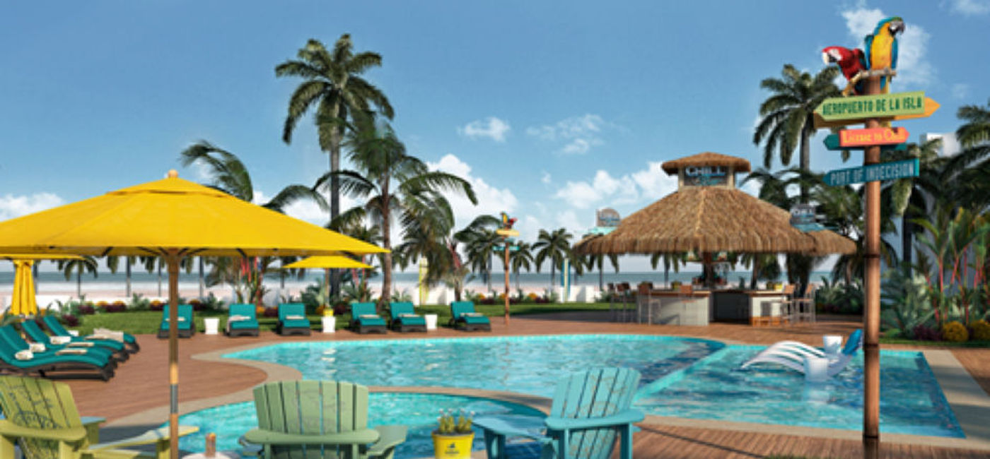 Image: PHOTO: Pool area at Margaritaville Island Reserve by Karisma Riviera Cancun. (Photo via Karisma) (karisma)
