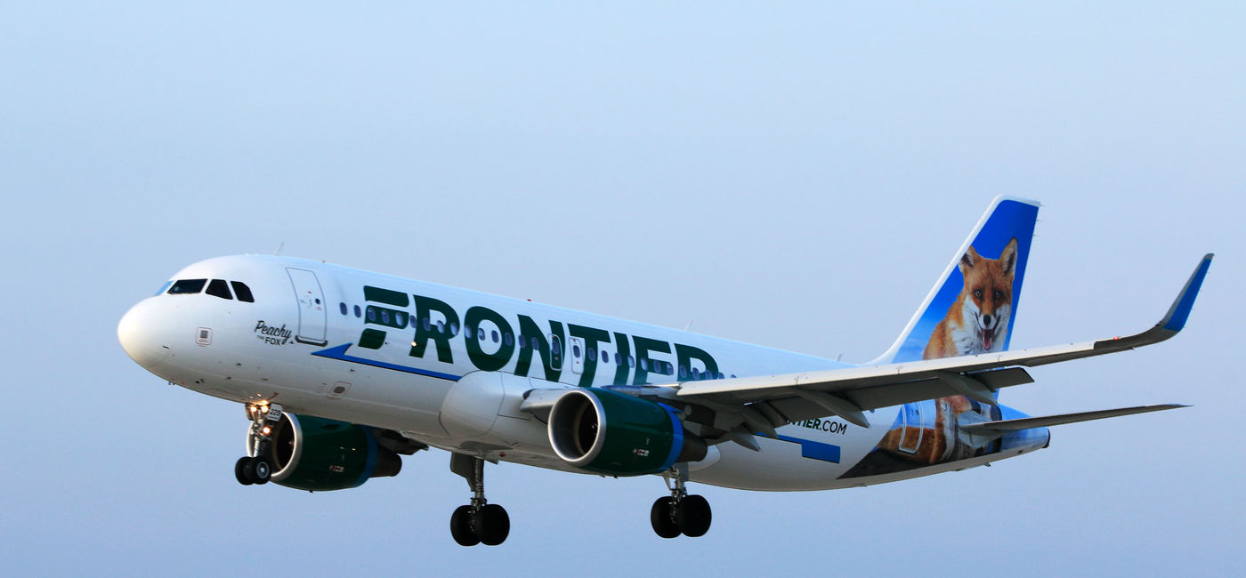 Image: Frontier Airlines is celebrating its 29th anniversary with savings. (Photo Credit: Laser1987/iStock Editorial/Getty Images Plus)