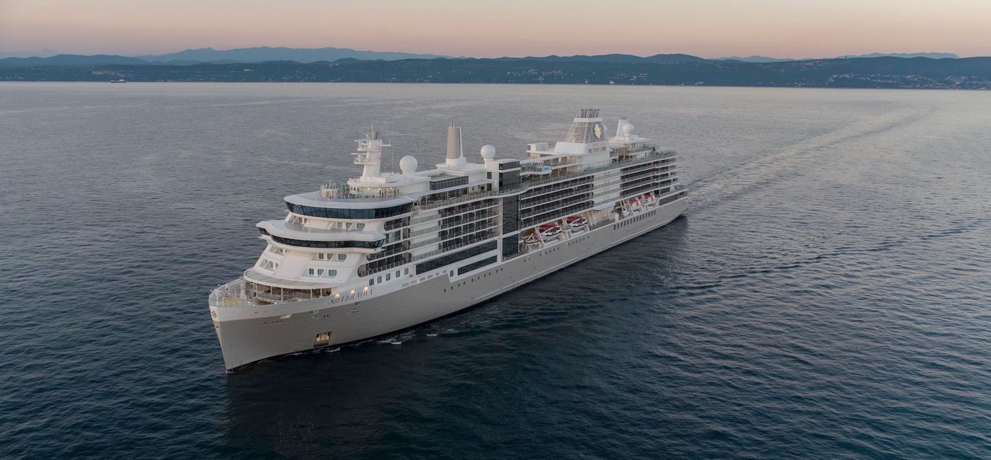 Image: Silversea's Silver Nova at sea. (Photo Credit: Silversea Cruises)