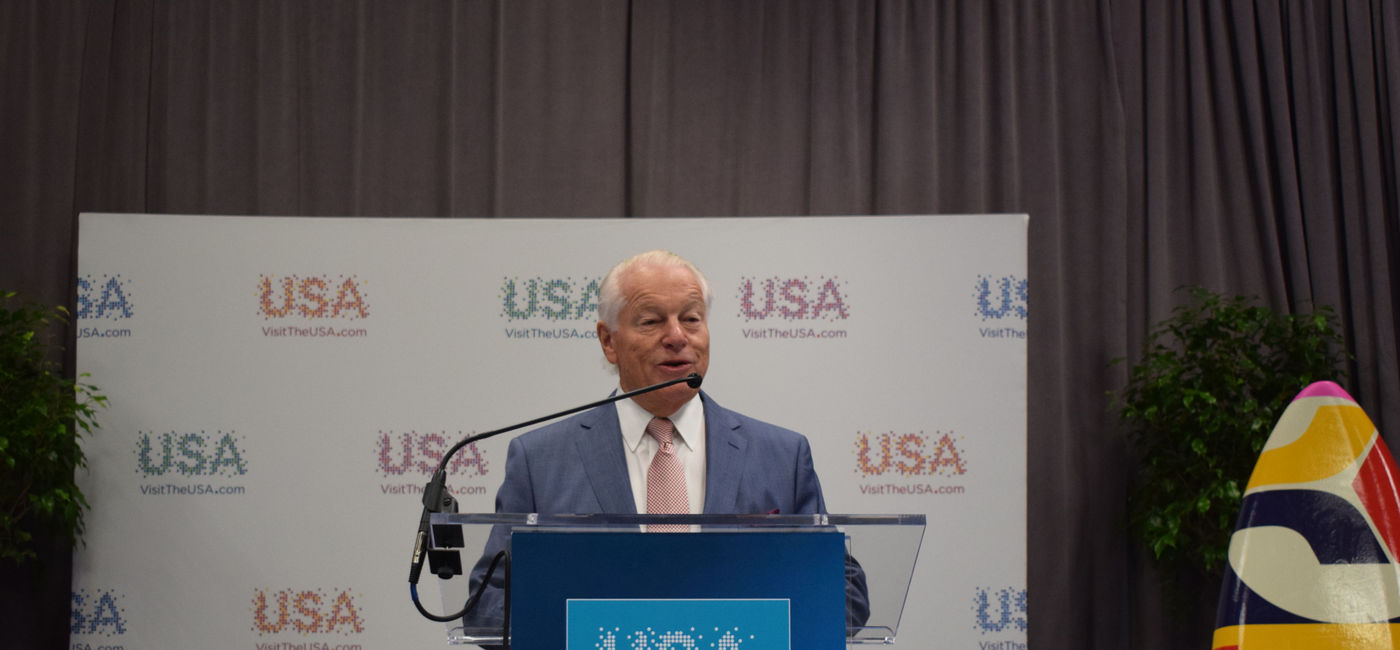 Image: Roger Dow, President and CEO of U.S. Travel Association (TravelPulse Quebec Photo)