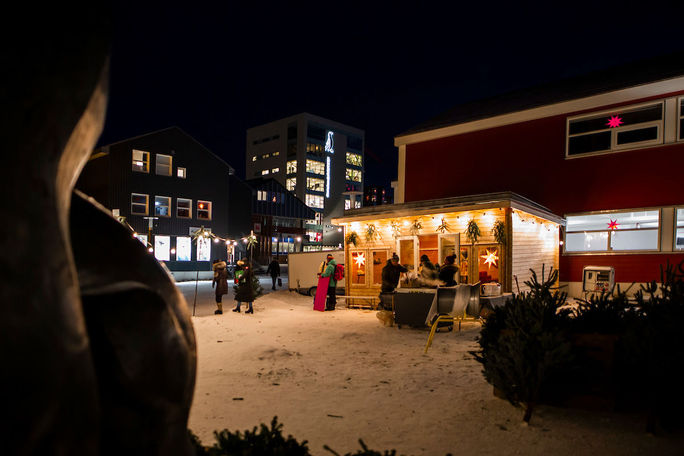 Christmas market in Nuuk