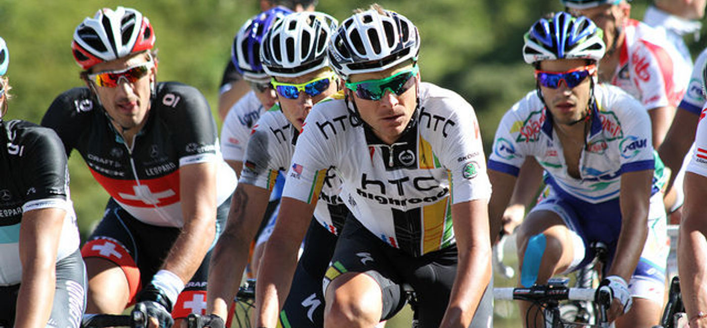 Image: PHOTO: A group of Tour de France cyclists. (photo via Flickr/charel.irrthum)