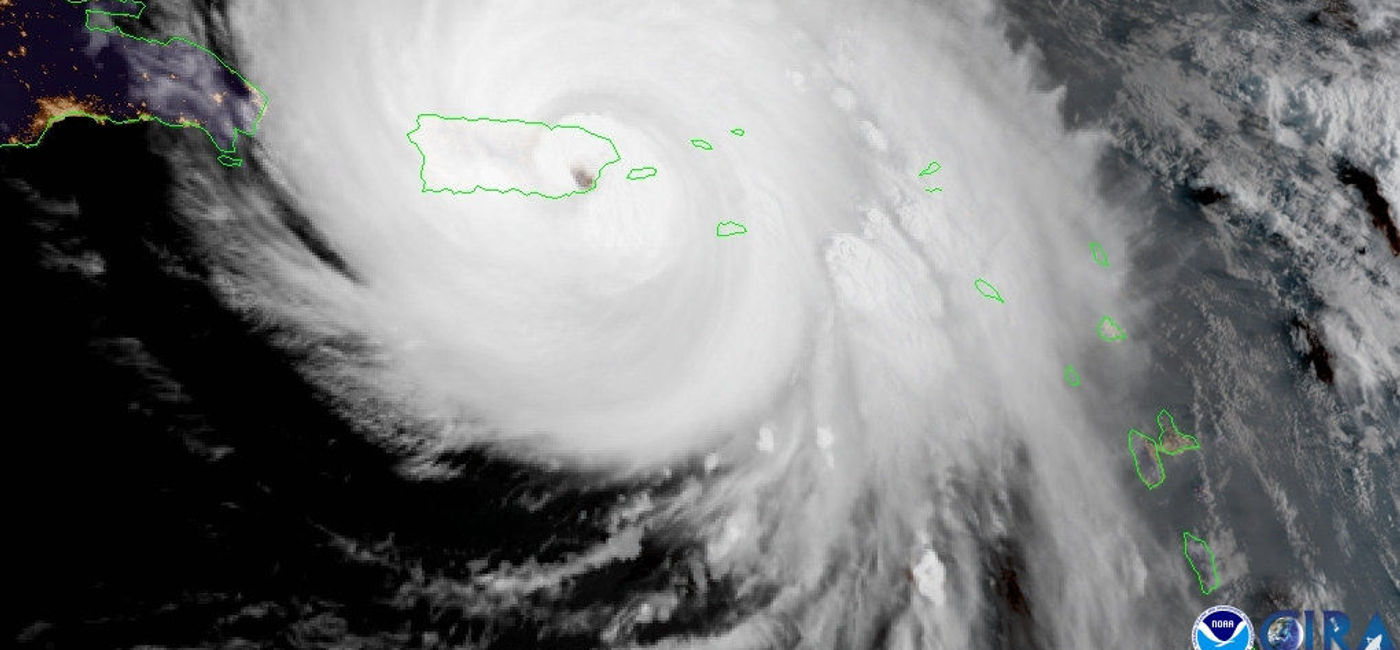 Image: PHOTO: Hurricane Maria Makes Landfall in Puerto Rico. (photo via Flickr/NOAA Satellites) 
