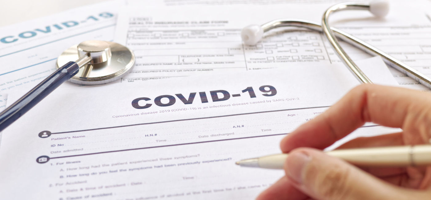 Image: COVID-19 health questionnaire. (Getty Images Plus / Stock / farosofa)