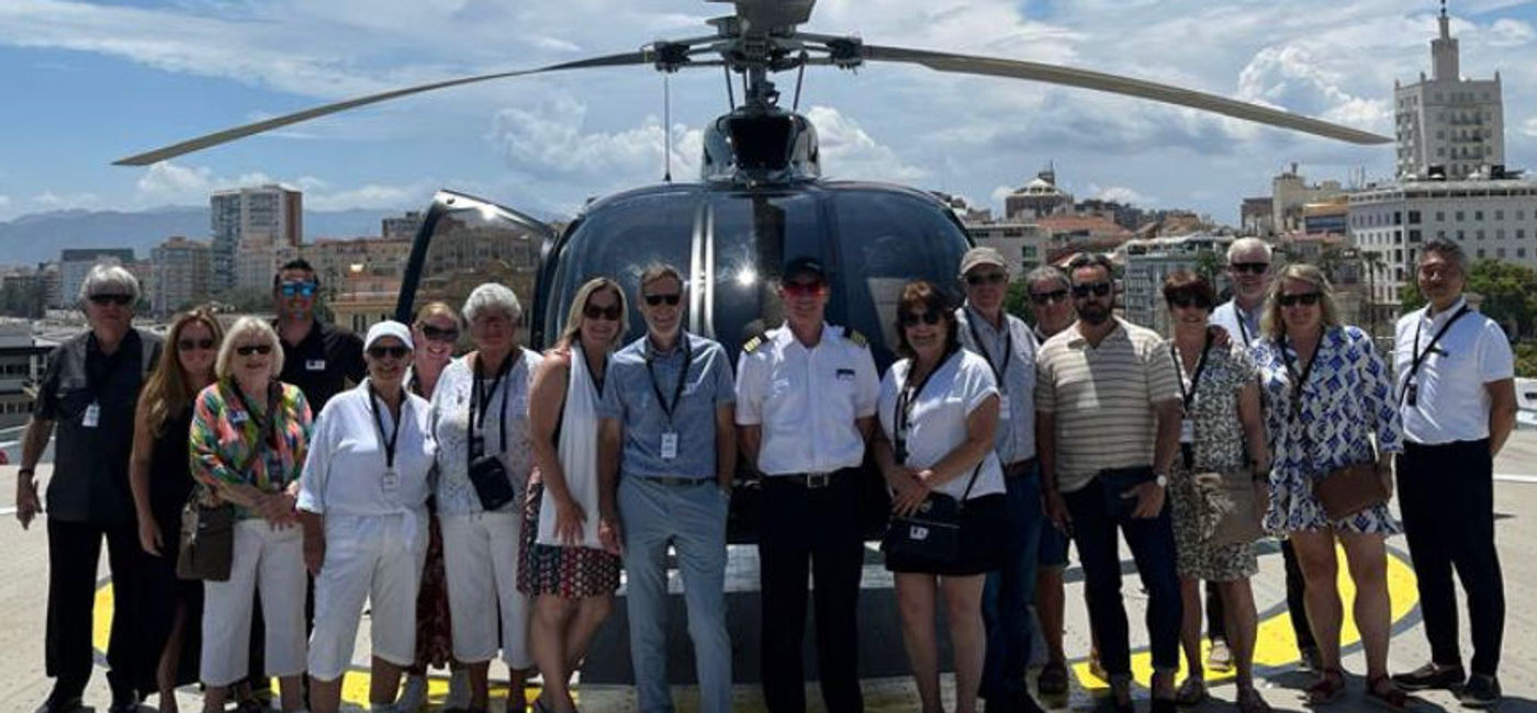 Image: TDC's Fam trip aboard Scenic II. (TDC)