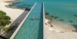 Infinity Pool at La Casa de la Playa, all inclusive