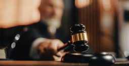 Judge and gavel.