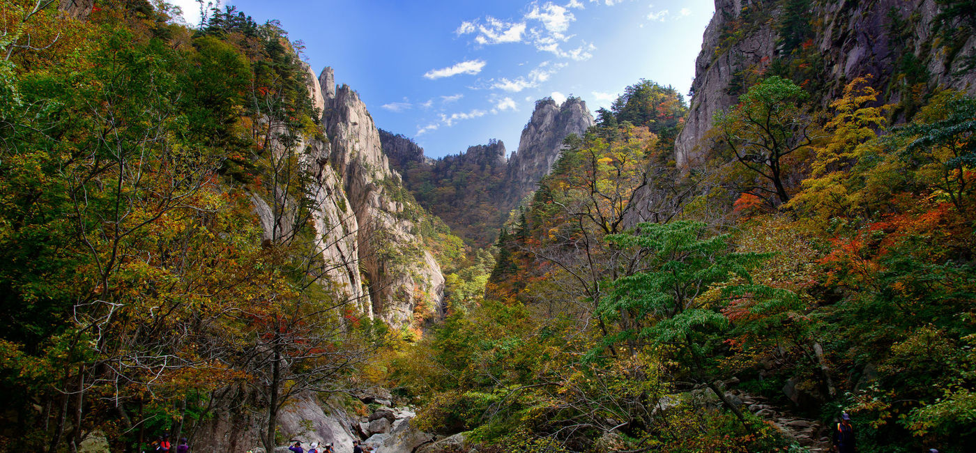 Image: Seoraksan National Park in South Korea. (photo via InsideAsia Tours) ((photo via InsideAsia Tours))