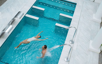 Hydrotherapy treatments at Excellence Oyster Bay spa.