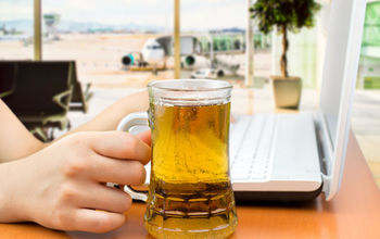 plane beer