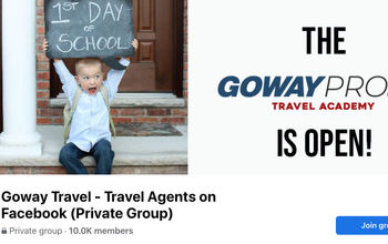 Goway Agents Facebook Group