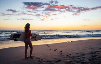 Surfing in Costa Rica
