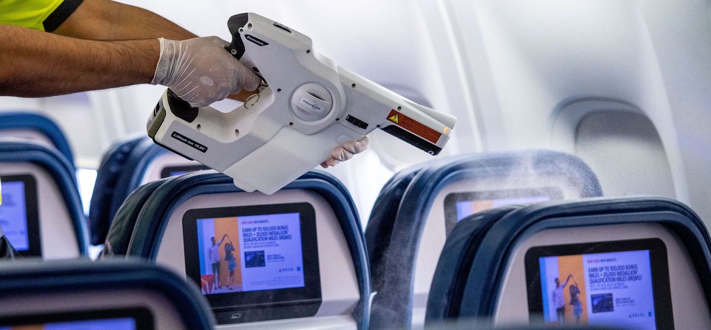 Image: Delta Air Lines has been giving tours to corporate travel managers of its health and safety protocols. (Photo courtesy of Delta Air Lines)