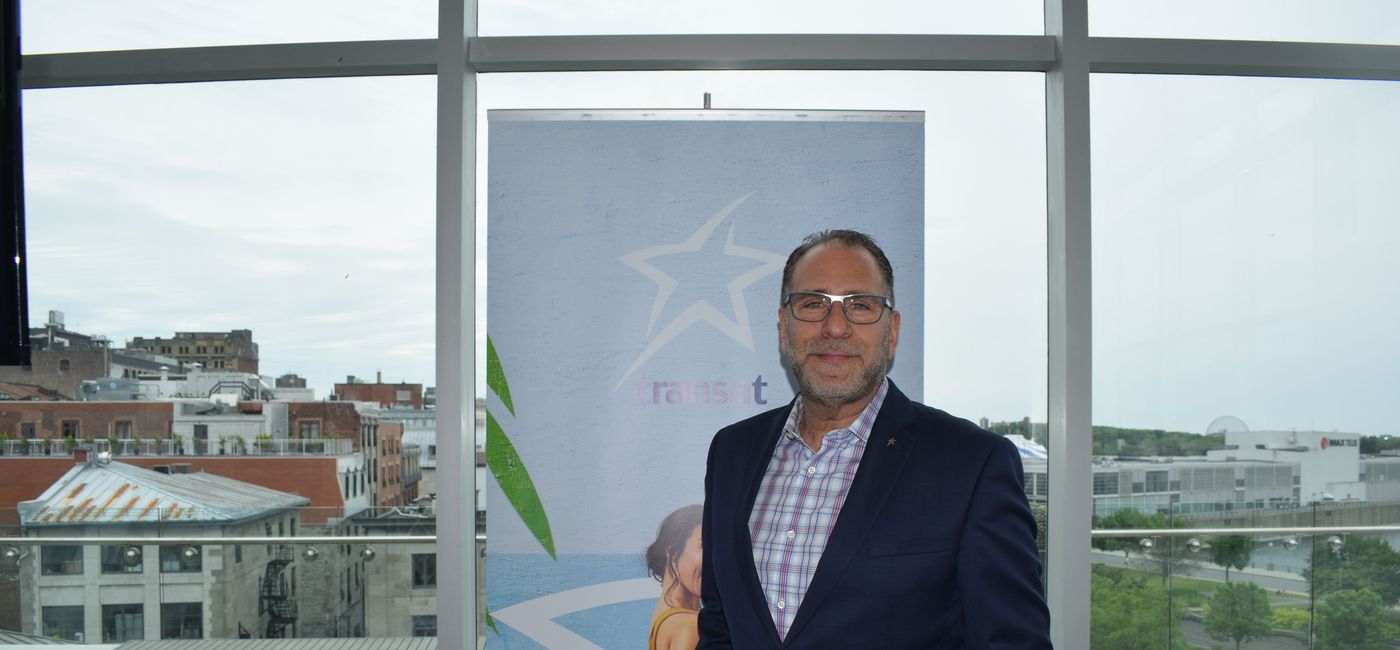 Image: Joe Adamo, Chief Sales and Marketing Officer, Transat. (TravelPulse Quebec)