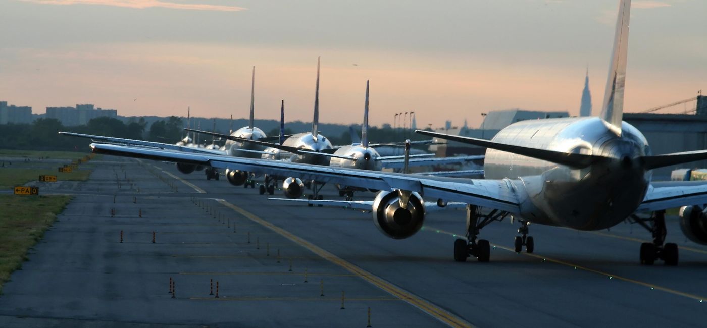 Image: PHOTO: Evening traffic at New York City's John F. Kennedy International Airport. (photo via XavierMarchant/iStock/Getty Images Plus)