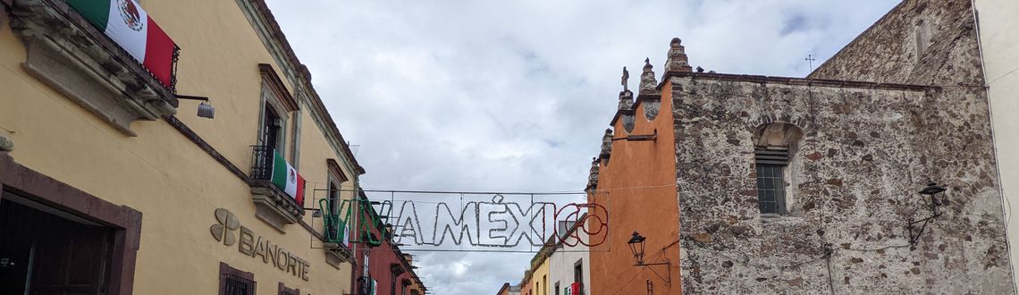Viva Mexico, San Miguel de Allende, Mexico, street