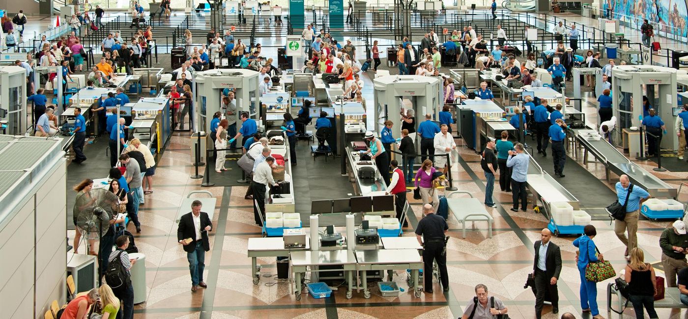 Image: Security checkpoint at Denver International Airport. (photo via ivanastar/iStock Unreleased)