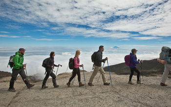 G Adventures Africa Tanzania Kilimanjaro Barranco View Point Mt Meru Travellers Trekking