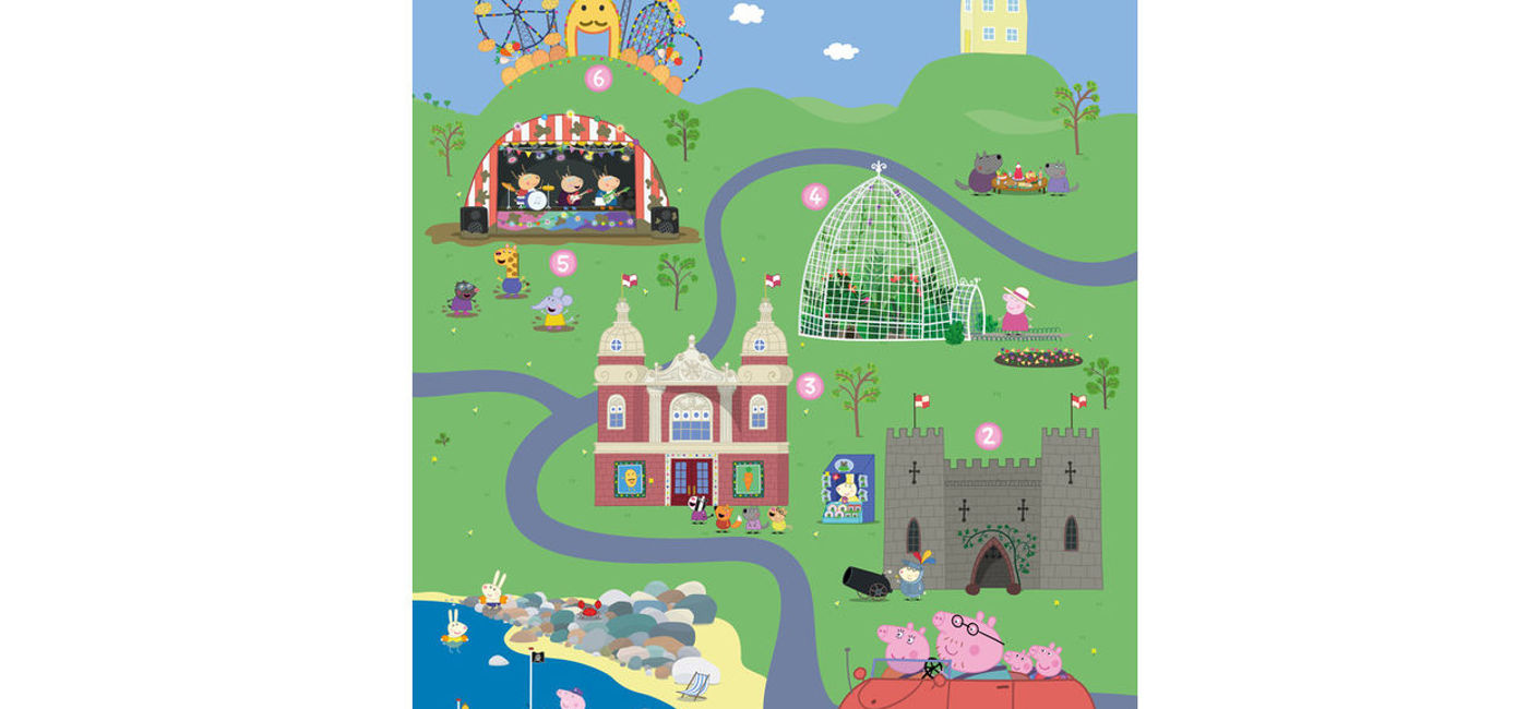 Image: PHOTO: VisitEngland Teams with Peppa Pig. (photo via VisitEngland)