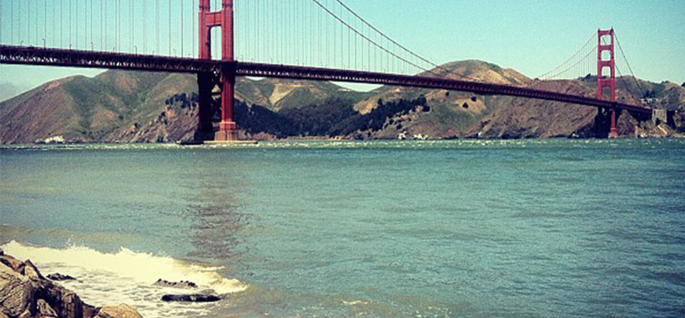 Image: PHOTO: The Golden Gate Bridge is one of the most Instagrammed places in the world. (Photo via Flickr/Andrew) 