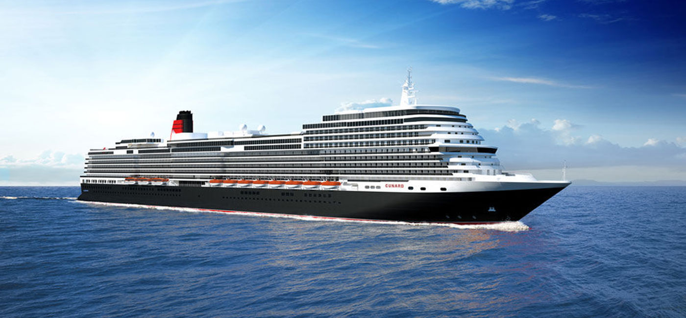 Image: PHOTO: Cunard's new ship rendering. (photo courtesy of Cunard)