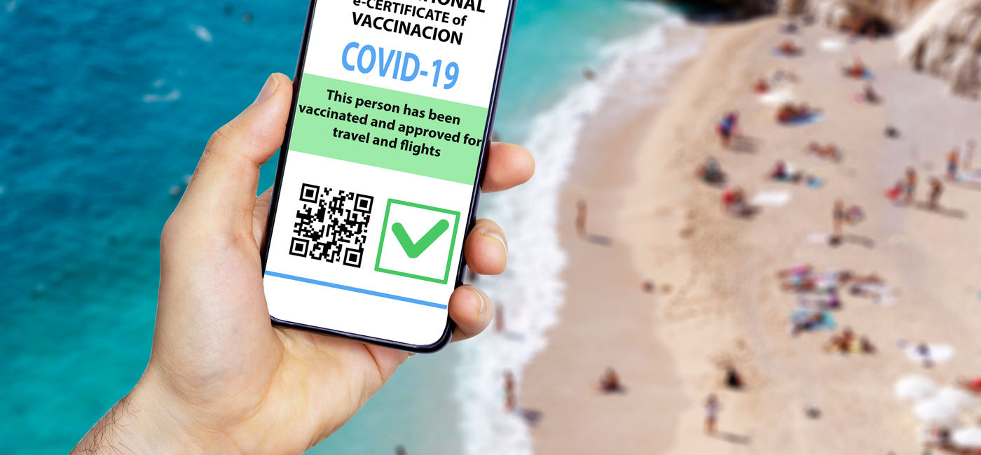 Image: Digital vaccine passport concept. (photo courtesy Uladzimir Zuyeu/iStock/Getty Images Plus)