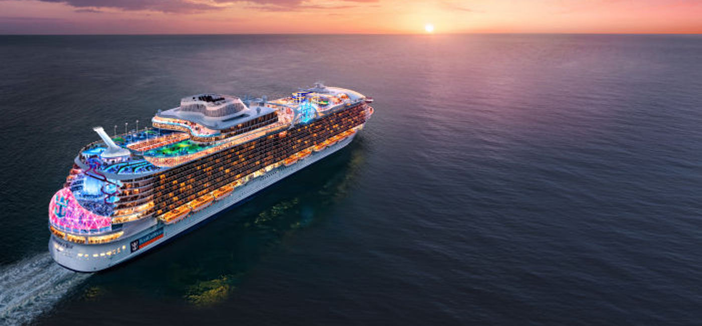 Image: Wonder of the Seas. (photo via Royal Caribbean International Media)