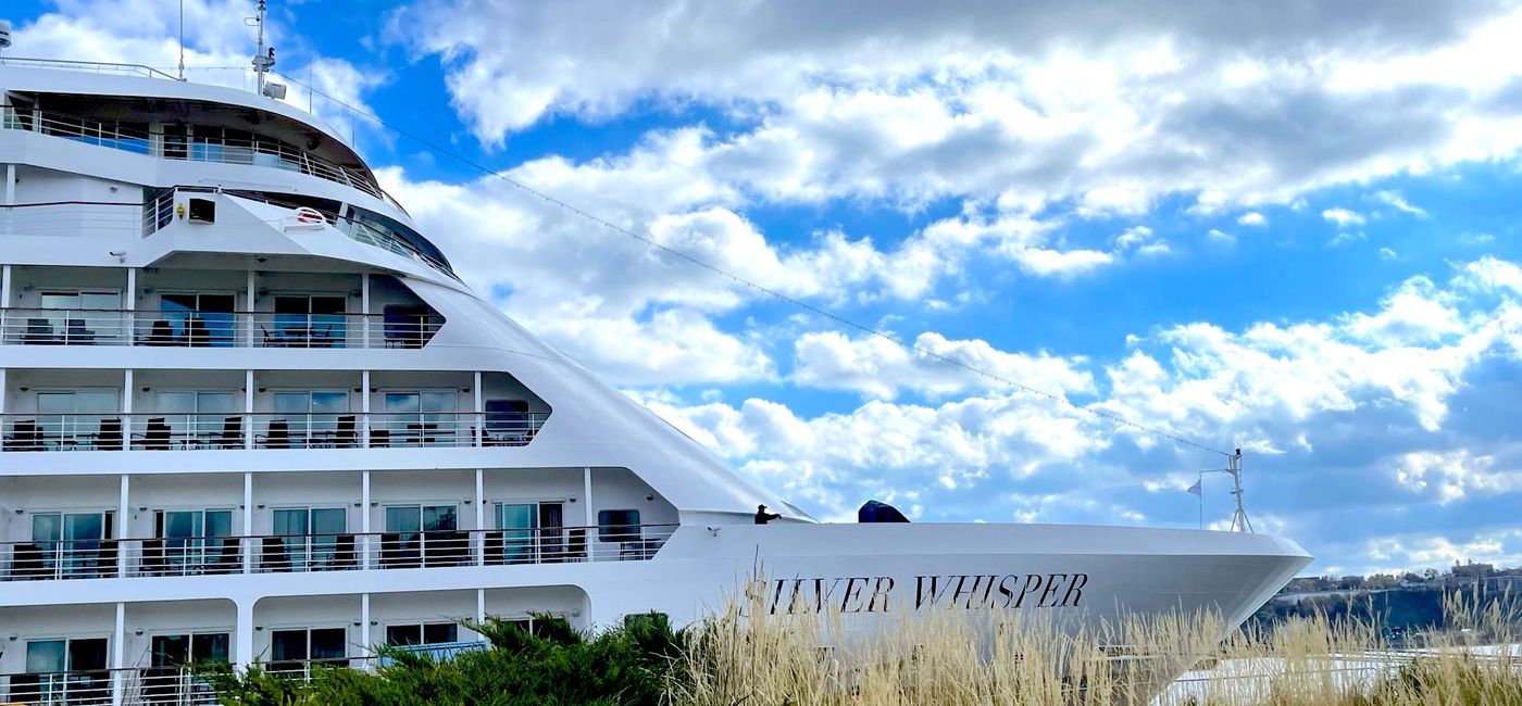 Image: Le Silver Whisper au Port de Québec (Le Silver Whisper au Port de Québec)