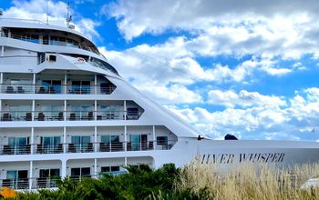 Le Silver Whisper au Port de Québec