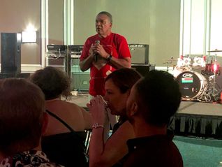 Donnie Dawson at One Love Rewards Celebration