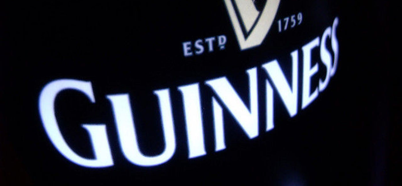 Image: PHOTO: Guinness beer logo. (Photo via Flickr/James Cridland)
