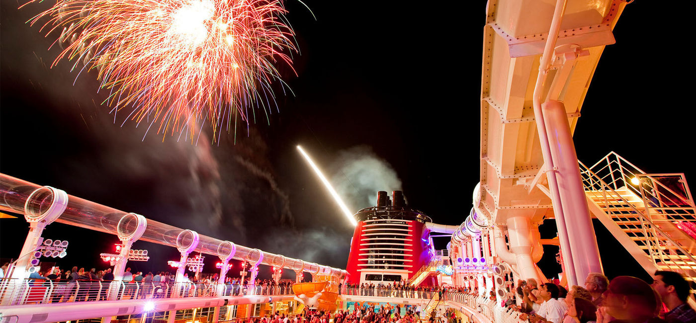 Image: PHOTO: Fireworks, Disney Cruise Line (photo courtesy Matt Stroshane/Disney Cruise Line)