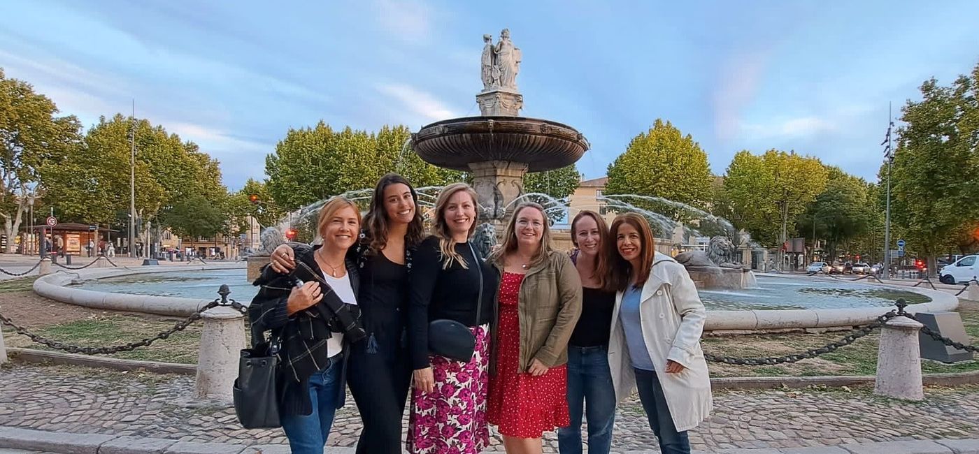 Image: Avec l'équipe de promotion touristique d'Aix en Provence (Avec l'équipe de promotion touristique d'Aix en Provence)