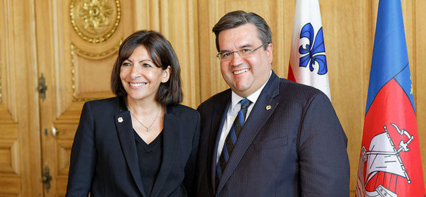 Image: PHOTO: Paris is doing just fine, Mr. President. Love, Paris Mayor Anne Hidalgo. (Courtesy Flickr/Ville de Montreal (Courtesy Flickr/Ville de Montreal)