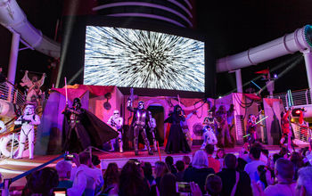 “Summon the Force” deck party Star Wars Day at Sea on Disney Fantasy