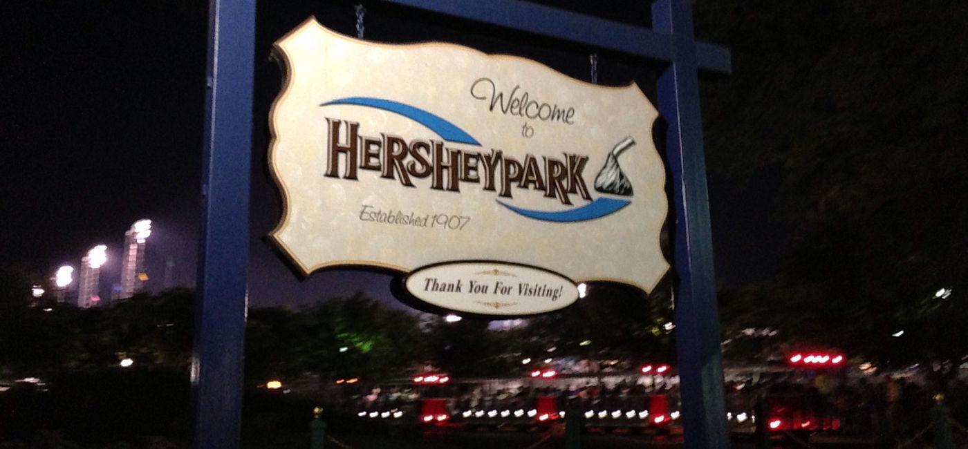 Image: PHOTO: Hersheypark sign. (photo via Flickr/brownpau) 