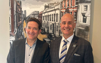 Cris David, VP Sales Canada and Frank Marini, President & CEO, Railbookers