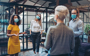 L.A. partners with Clear for safe health screenings at meetings.