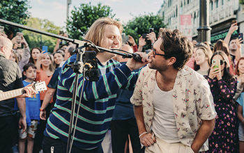 Niall Horan, Lewis Capaldi, Ireland, crowd, performance, singers, musicians