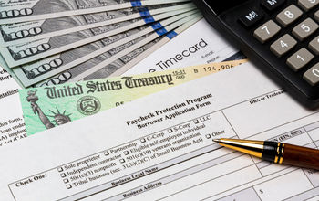 Application for the Paycheck Protection Program, part of federal aid included in the CARES Act.
