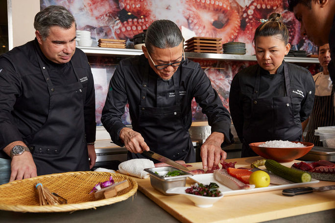 Holland America Line Morimoto restaurant