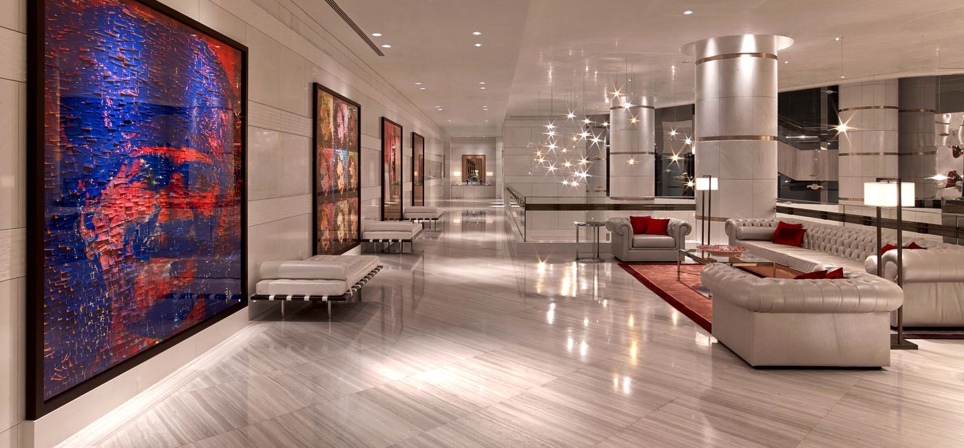 Image: PHOTO: Raffles Istanbul art gallery. (Photo via Raffles Istanbul)