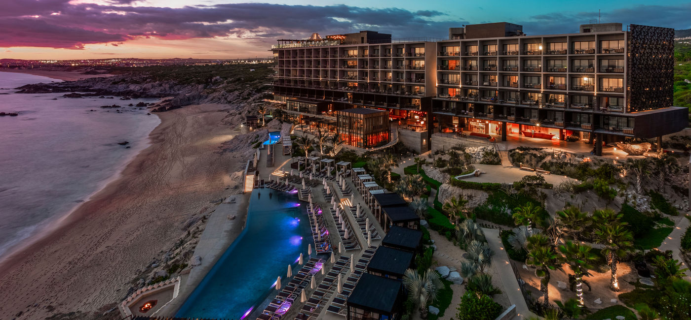 Image: The Cape, a Thompson Hotel, ofrece vistas al El Arco de Los Cabos desde cada una de sus habitaciones. (Hoteles Thompson)