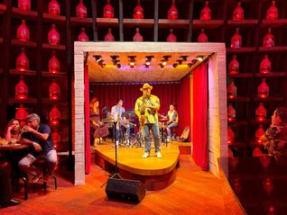 Hotel Xcaret Arte's speakeasy