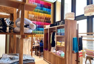 Weaving workshop at Hotel Xcaret Arte