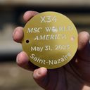 MSC World America Coin Ceremony.