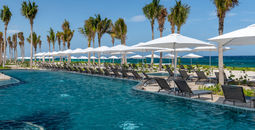 Hilton Tulum Riviera Maya All-Inclusive Resort, Mexico, Yucatan Peninsula, Caribbean Sea, swimming pool
