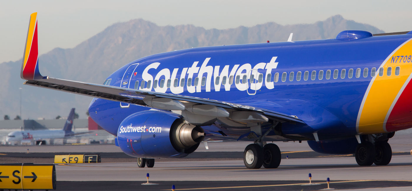 Image: Southwest Airlines Boeing 737 on a taxiway. (photo via Southwest Airlines Media)
