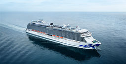 Regal Princess underway at sea